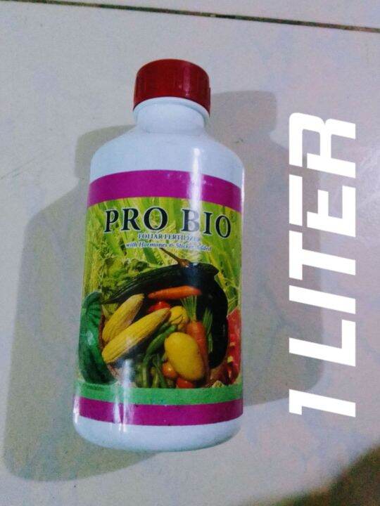 PRO BIO LIQUID FOLIAR FERTILIZER 1 LITER Lazada PH