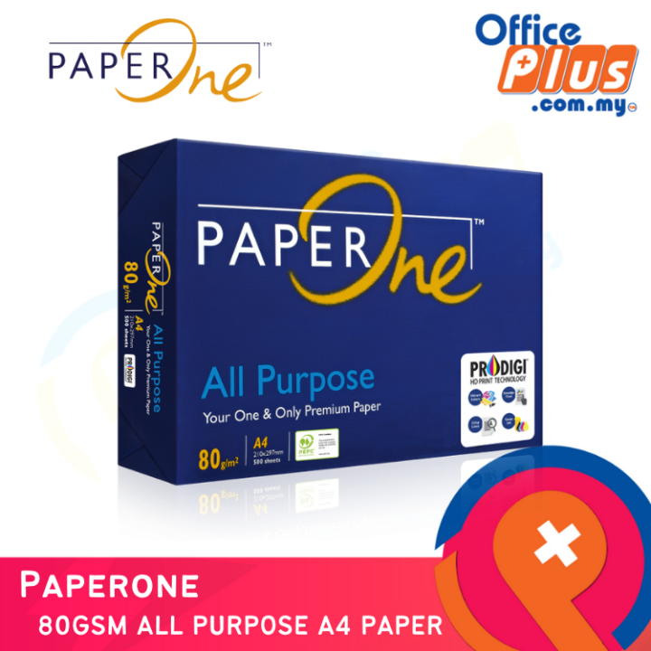 PaperOne A4 All Purpose 80gsm 500 Sheet Lazada