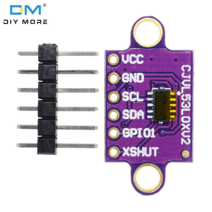 Diymore GY VL53L0XV2 Module VL53L0X IC IIC I2C Interface Serial Sensor