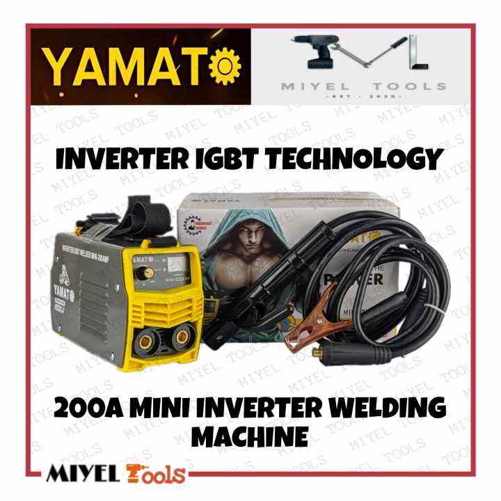 YAMATO Mini 200A Digital Inverter IGBT Welding Machine MINI 200AMP