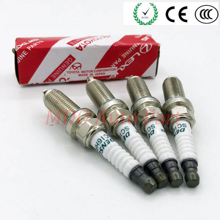 Genuine SC16HR11 90919 01275 Iridium Spark Plug 4 S For Toyota Lexus