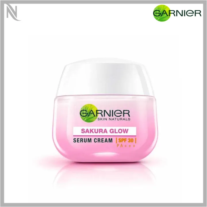 Garnier Sakura Glow Hyaluron Serum Day Cream Lazada Indonesia