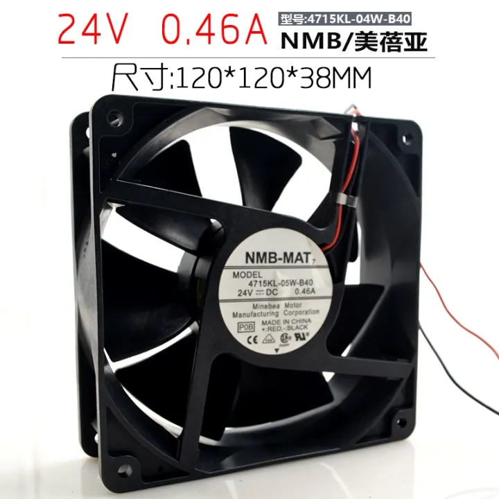 NMB Kl 4715 05 W 12038 B40 24 V 0 46 A 12 Cm Big Fan Frequency