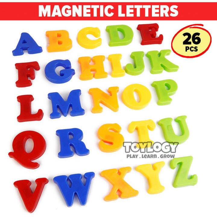 Mainan Edukasi Huruf Besar Magnetic Letters Numbers Series Capital