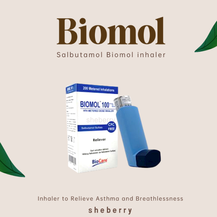 Fast Shipout Bi Mol Doses Metered Dose Inhaler Mdi Sal Bu Ta Mol