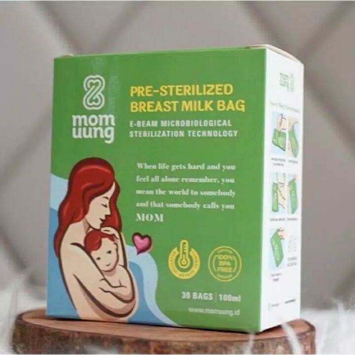 MOM UUNG Kantong Asi Pre Sterilized Breast Milk Bag Tempat Penyimpanan