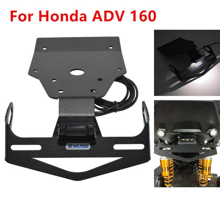 Motorbike For Honda ADV160 ADV 160 2022 2023 Rear License Plate Frame