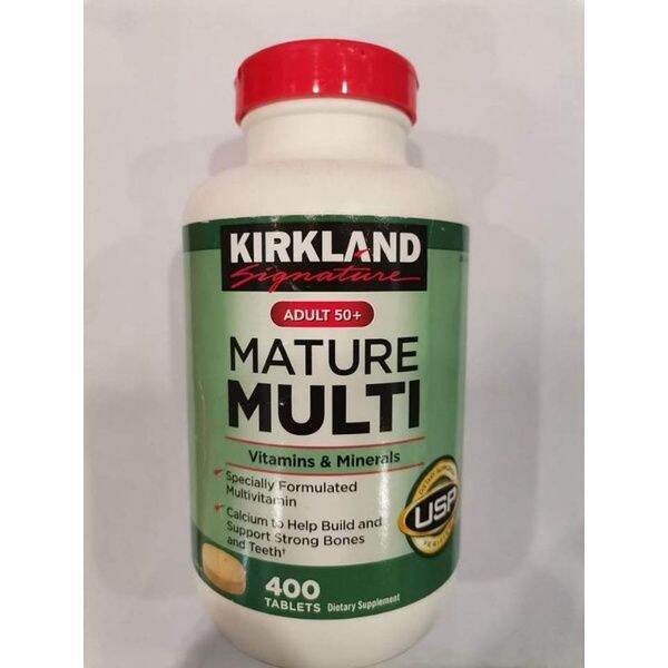 400 Tablets Kirkland Signature Adult 50 Mature Multi Vitamins