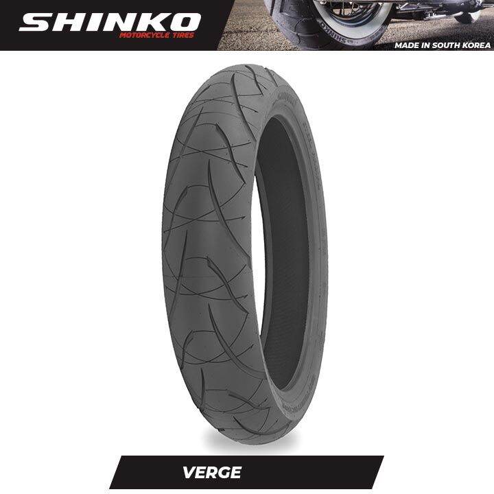 Shinko Motorcycle Tires Verge 016 Street 80 90 17 TL Lazada PH