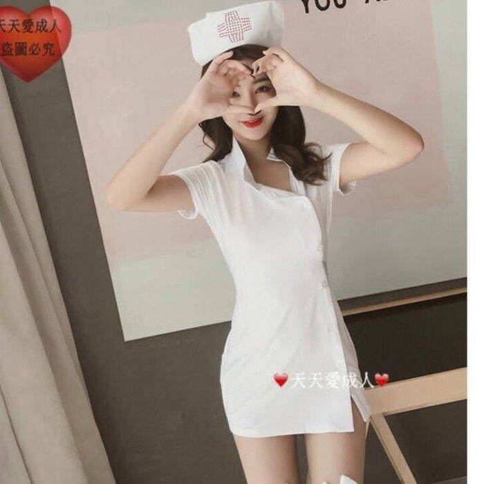 COD PREMIUM LarArav Sexy Nurse Costume Lingerie Cosplay Kostum