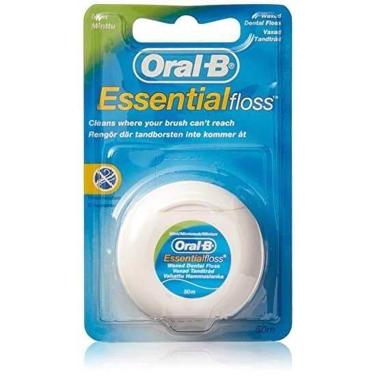 Oral B Dental Floss Benang Gigi Essential 50M Lazada Indonesia