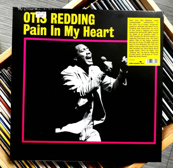 Otis Redding Pain In My Heart Vinyl LP The Grey Market Record