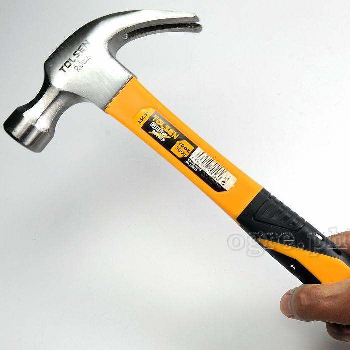 Tolsen 25031 Claw Hammer With Fiberglass Handle 560g 20oz Lazada PH