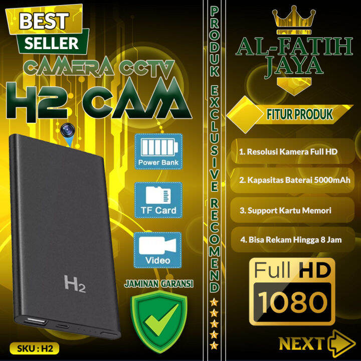 Spy Ip Camera Powerbank H Full Hd P Mah Kamera Charger Night