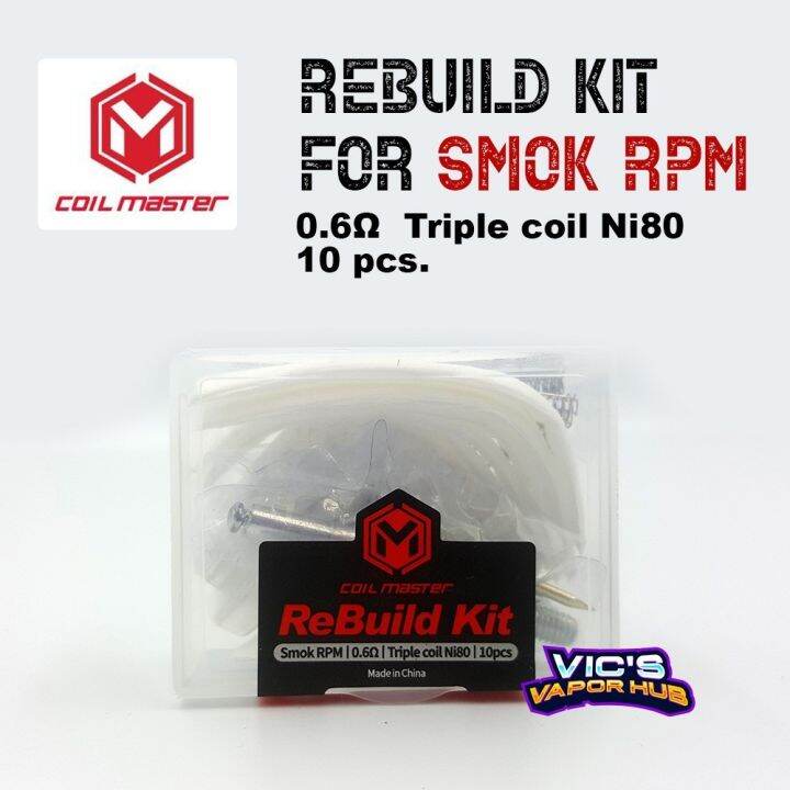 Coil Master Rbk Rebuild Kit For Smok Rpm Ohm Lazada Ph