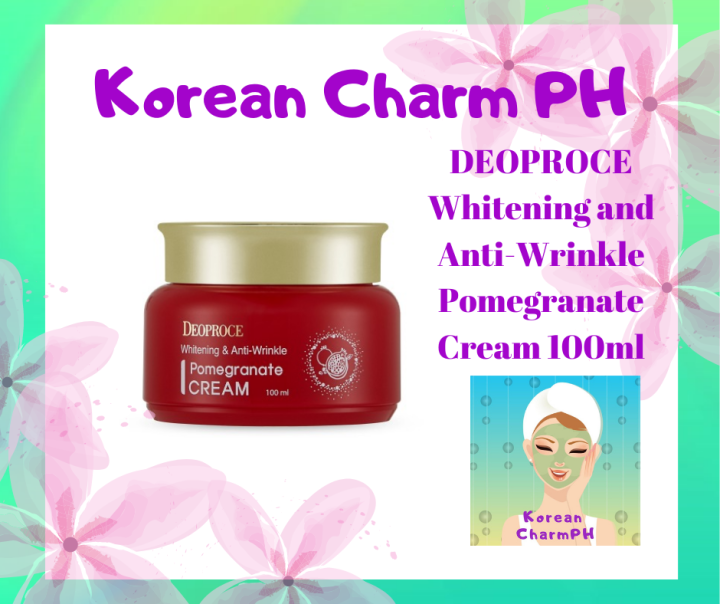 Deoproce Whitening And Anti Wrinkle Pomegranate Cream Ml Lazada Ph