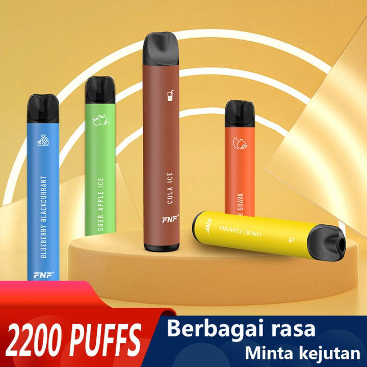 Fnf Plus Vape Vapoor Pod Vape Sekali Pakai Disposable Berbagai Rasa