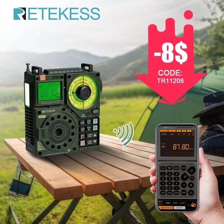 Retekess Tr Radios Portable Am Fm Radio Receiver Ham Radio Emergency