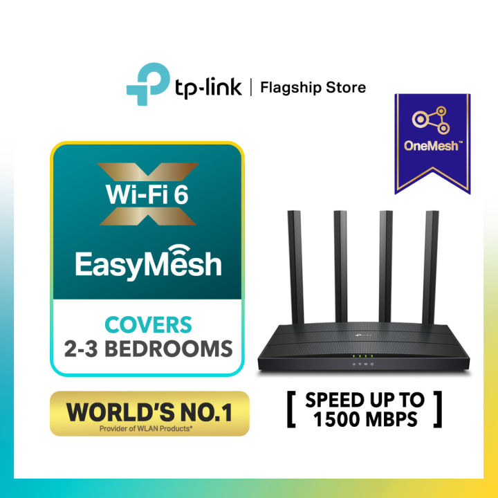 Tp Link Easymesh Ax Dual Band Gigabit Wireless Wifi Router Archer