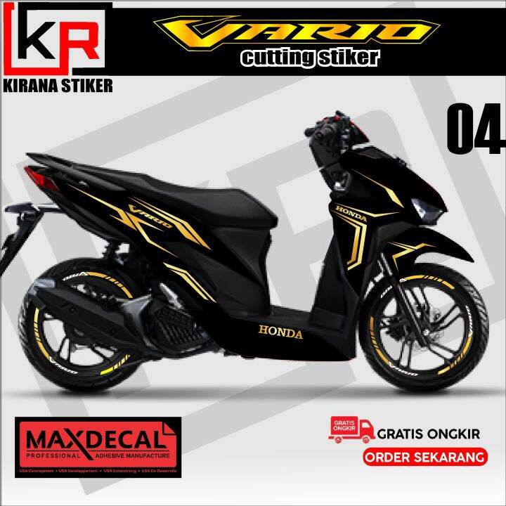 Viral Cutting Sticker Vario Aksesoris Motor Stiker Honda