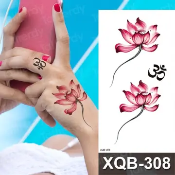 Share More Than Lotus Flower Tattoo On Finger Best In Cdgdbentre