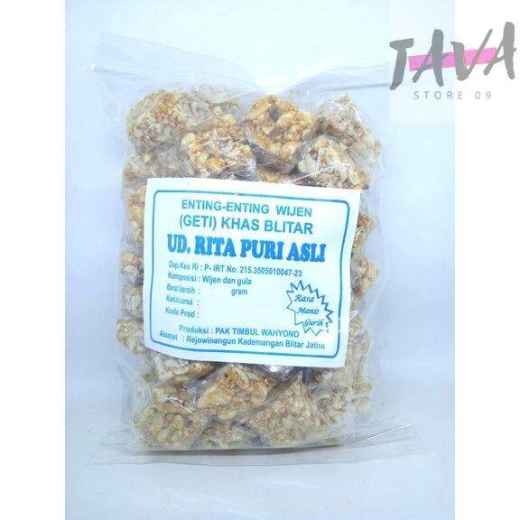 ENTING ENTING GETI KACANG WIJEN KHAS BLITAR 250 Gram Lazada Indonesia