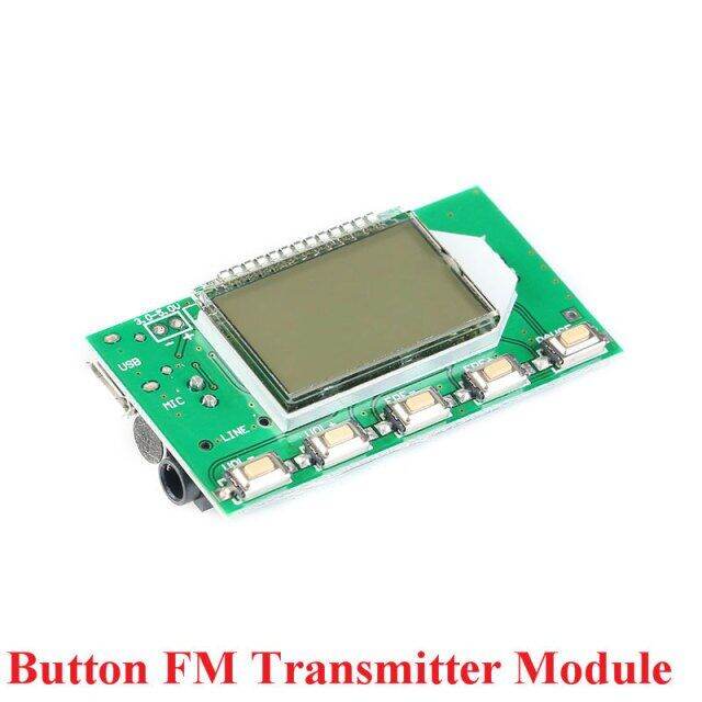 Dsp Pll Mhz Stereo Fm Transmitter Module Digital Digital Wireless