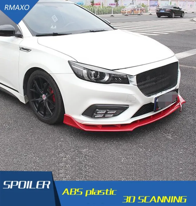 For Morris Garages MG 6 Body Kit Spoiler 2017 2019 For MG6 ABS Rear Lip