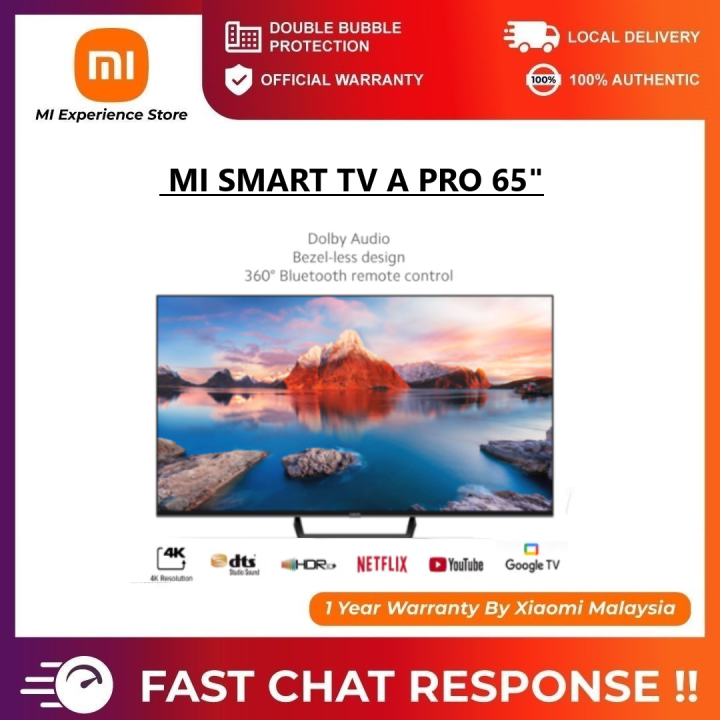 Xiaomi Smart Tv A Pro Inch Google Tv Dolby Audio Lazada