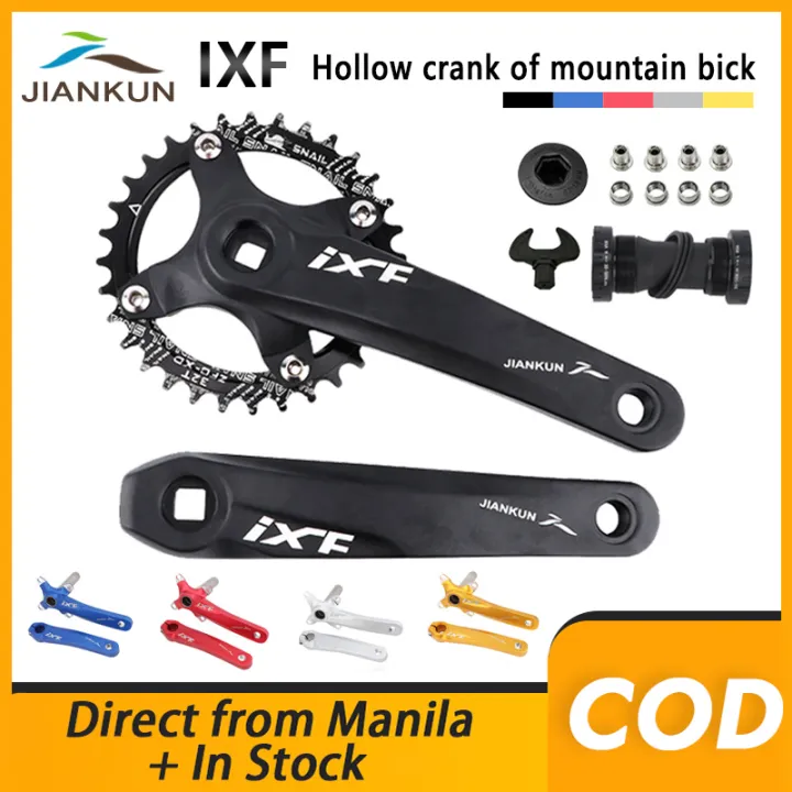 Ixf Bicycle Crank Bcd Cnc Untralight Crank Arm Mtb Road Crankset