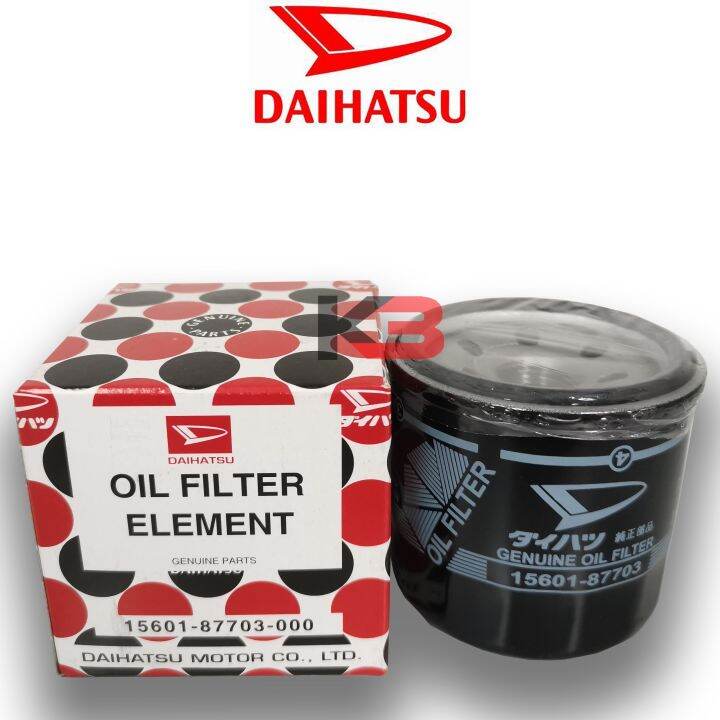 ORIGINAL DAIHATSU OIL FILTER FOR PERODUA AXIA BEZZA ARUZ MYVI