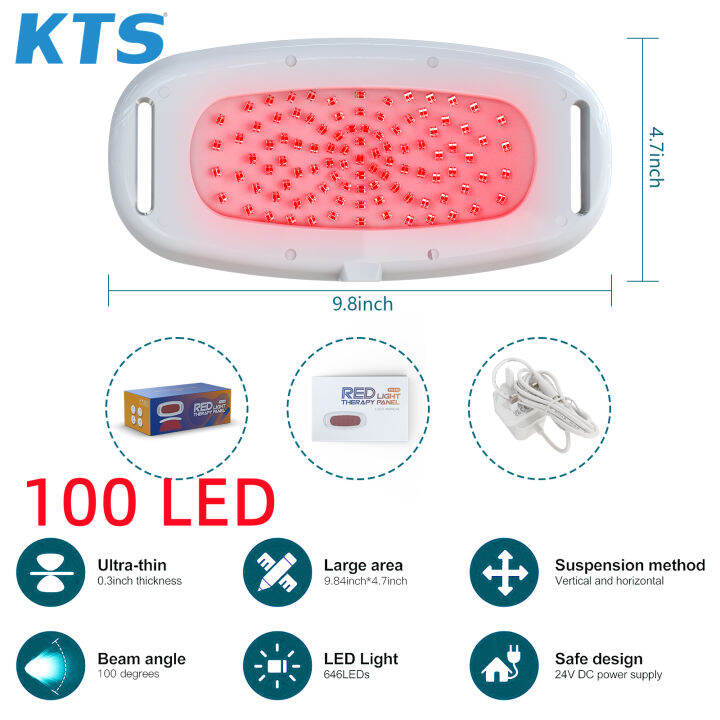 KTS 100 LED 660NM Cold Laser Sore Muscle Infrared Light Therapy For