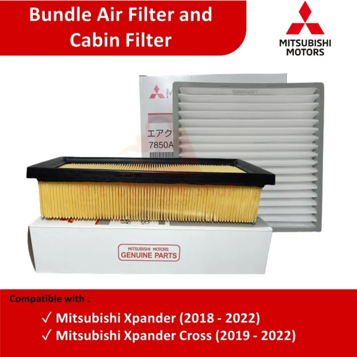 Bundle Air Filter And Cabin Filter For Mitsubishi Xpander Xpander