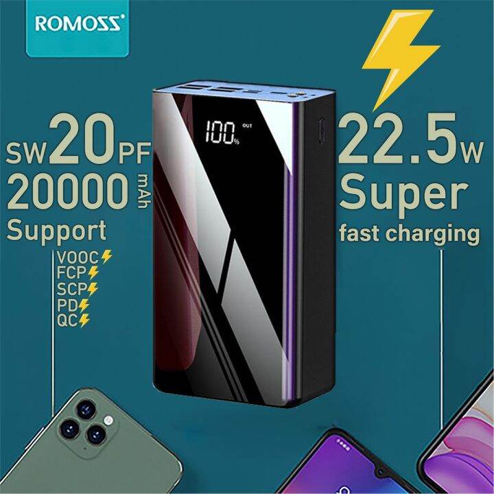 Fast Shippingromoss Powerbank Orginal Brand Power Bank Mah