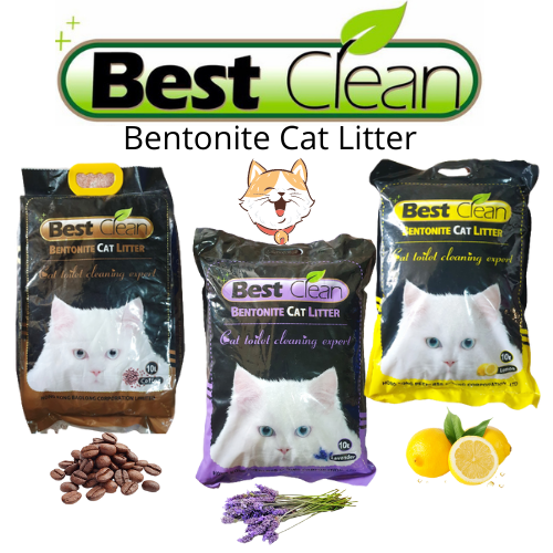 BEST CLEAN Bentonite Cat Litter 10L Lazada PH