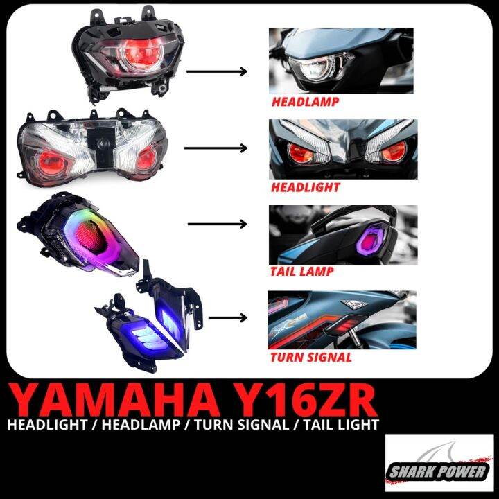 Yamaha Y Lampu Depan Signal Lampu Belakang Mata Gaban Led Projector