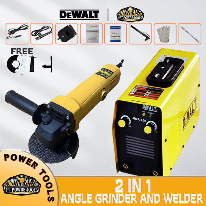 DeWALT 3in1 MMA 450 Portable IGBT Inverter Welding Machine DeWALT