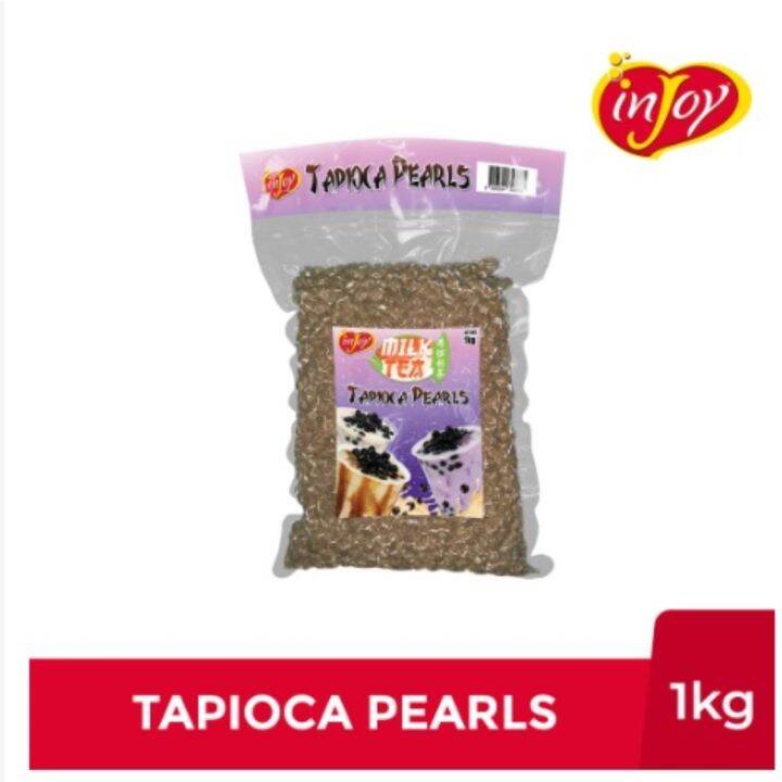 Clayl InJoy Tapioca Boba Pearl 1kg Milk Tea Pearls Sago Lazada PH