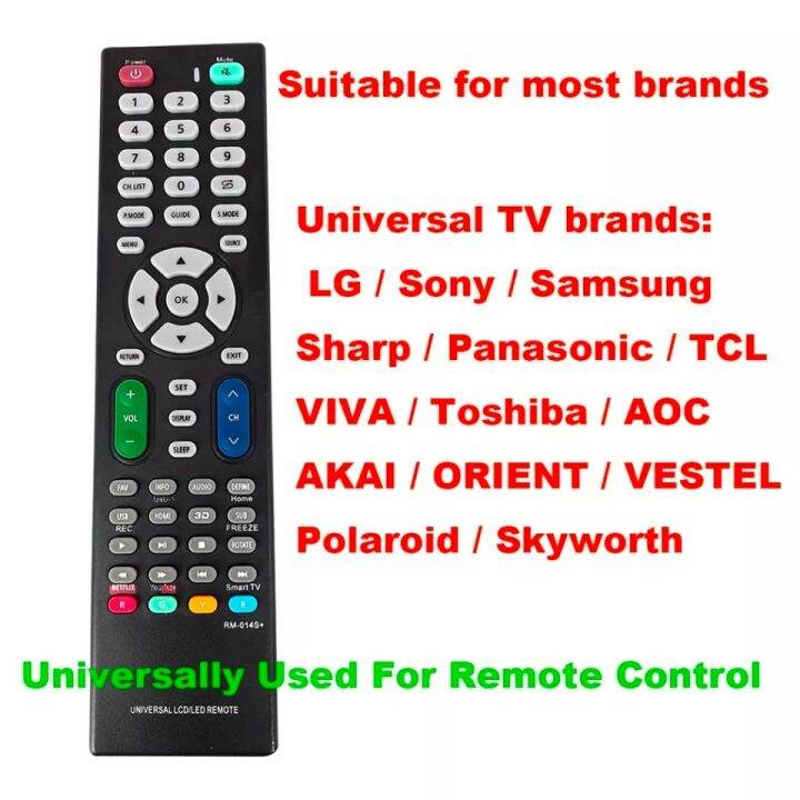 Original Quality Nvtc Universal Remote For Smart Led Lcd Control