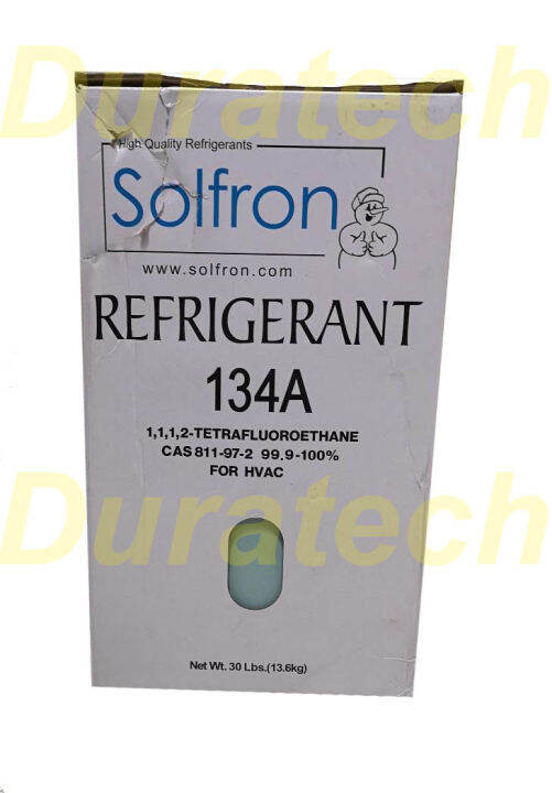 Genuine Solfron Refrigerant Freon R A Kg Lbs Tank Lazada Ph