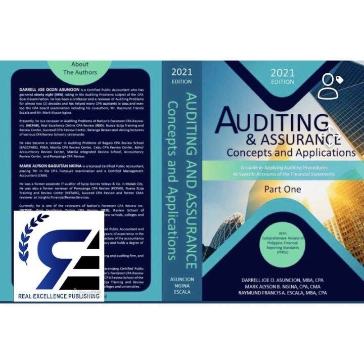 Smcbx Auditing And Assurance Concept And Application Part I By Asuncion