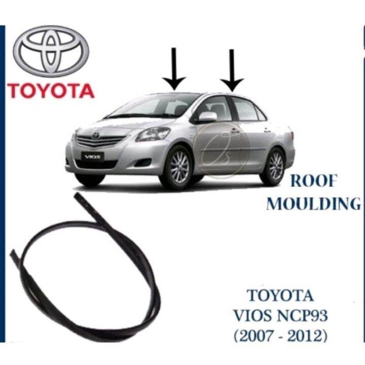 Toyota Vios Ncp Roof Moulding Rubber Getah Bumbung