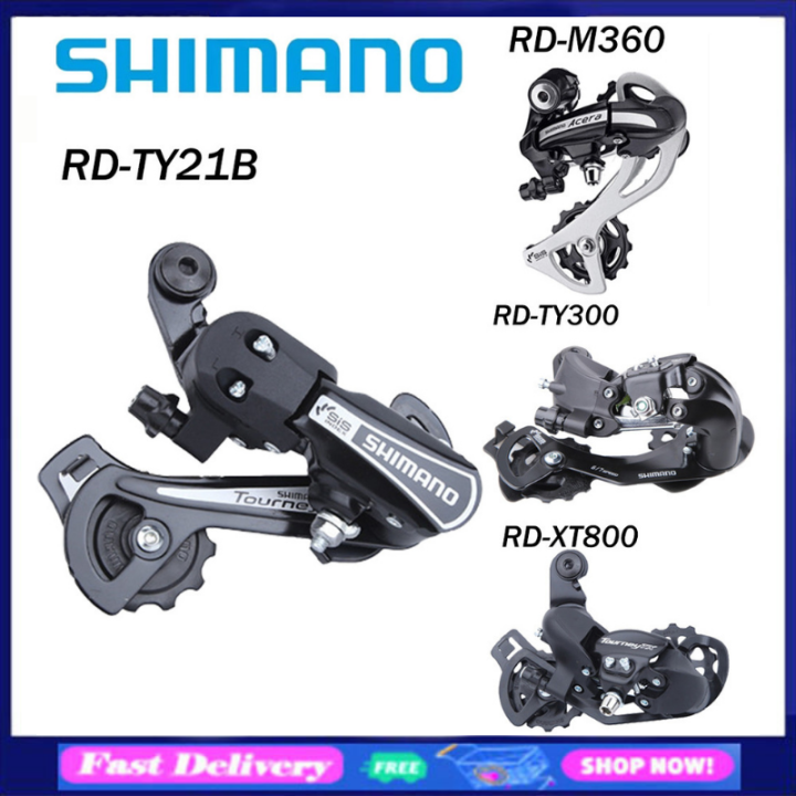 Shimano RD TY300 6 7 8 Tốc Độ Derailleur Phía Sau RD M370 9S Trực Tiếp