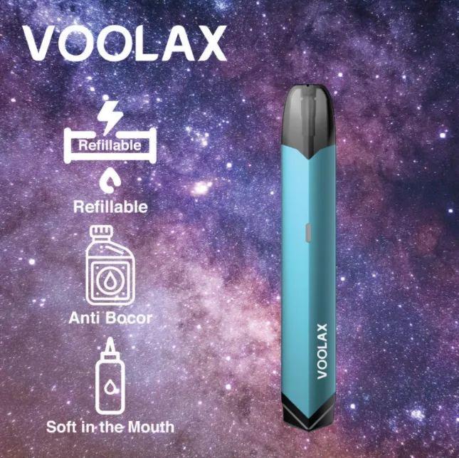 Rokok Elektrik E Liquid Vape Voolax Spade J Starter Kit Powered By