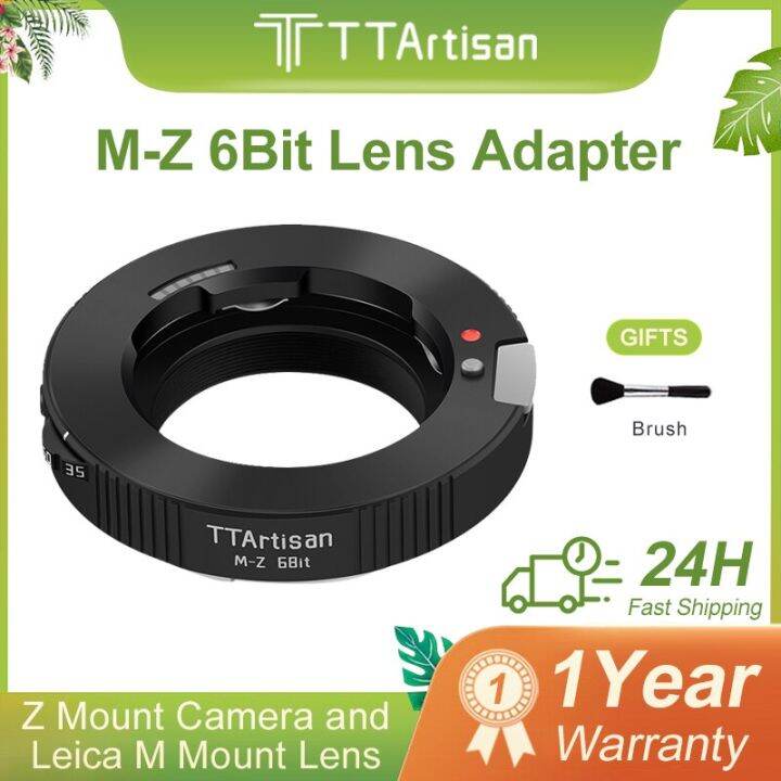 Ttartisan LM Z 6Bit Lens Adapter Converter For Leica M Mount Lens To