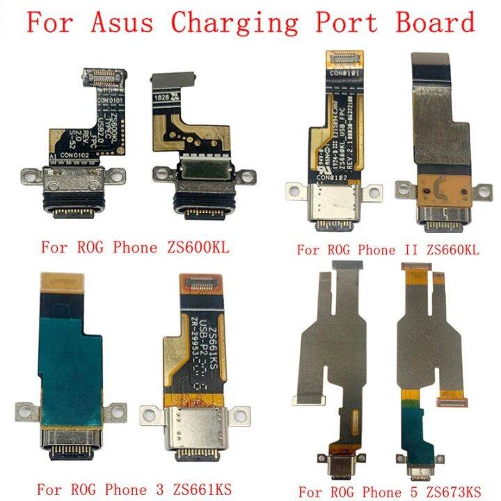 Usb Charging Port Connector Flex Cable For Asus Rog Phone Zs Kl Rog