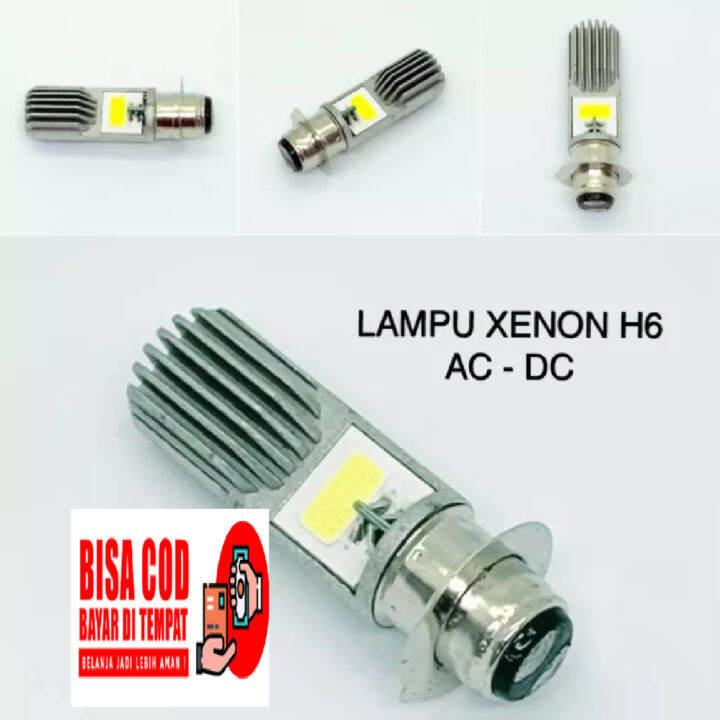 LAMPU LED UTAMA VOS M2A T 007 HI LO AC DC BISA UNTUK MATIC DAN BEBEK