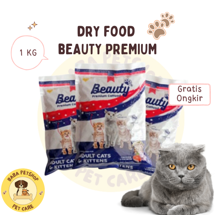 Beauty Cat Food 1 Kg Makanan Kucing Catfood 1kg Repack Lazada Indonesia