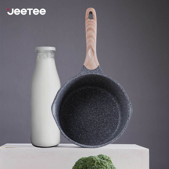 Jeetee Marble Stone Non Stick Sauce Pan For Soup Cm Milk Pot With