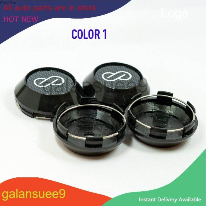 Galansuee New 4pc 68mm Car Hub Cover Enkei Wheel Caps For Rims Hub Car